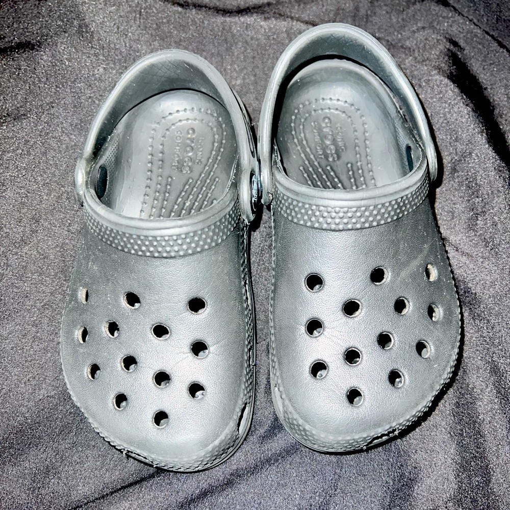 Crocs Classic Black Size 8 Kids Toddler Comfortable